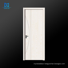 European standard double panels swing style doors for house wood veneer door GO-EG01